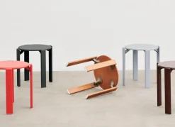 HAY Rey stool, scarlet red