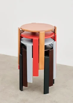 HAY Rey stool, umber brown