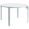 HAY Rey table, 128 cm, slate blue - gull
