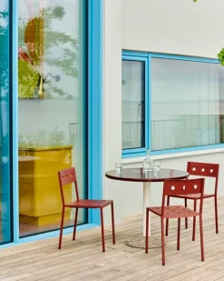 HAY Rim carafe, clear - black rim