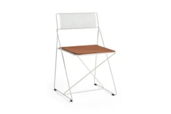 HAY Seat cushion for X-Line chair, indoor, cognac leather