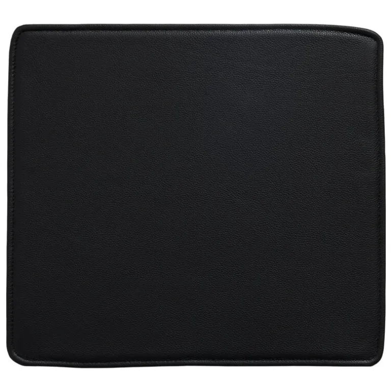HAY Seat cushion for X-Line chair, indoor, black leather