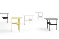 HAY Shim coffee table, diam. 54 cm, h. 44 cm, eggshell