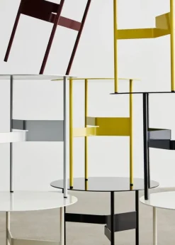 HAY Shim coffee table, diam. 54 cm, h. 44 cm, eggshell