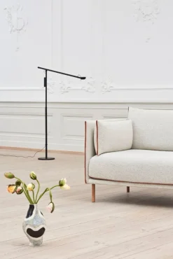 HAY Silhouette sofa 2-seater, Coda 100/Sense cognac - oiled oak