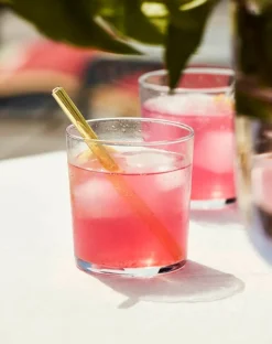 HAY Sip Cocktail straws, 4 pcs, glass