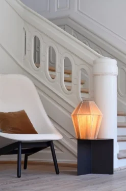 HAY Slit table, 45 cm, black