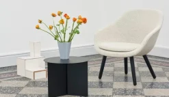 HAY Slit table, 45 cm, black