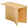HAY Slit Wood Oblong table, 50 x 28 cm, lacquered oak