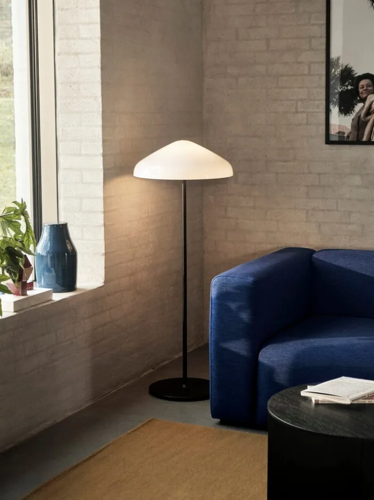 HAY Slit Wood table, 45 cm, black