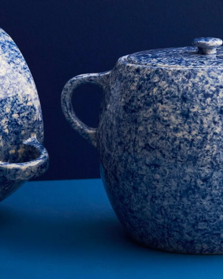 HAY Sobremesa bean pot, blue