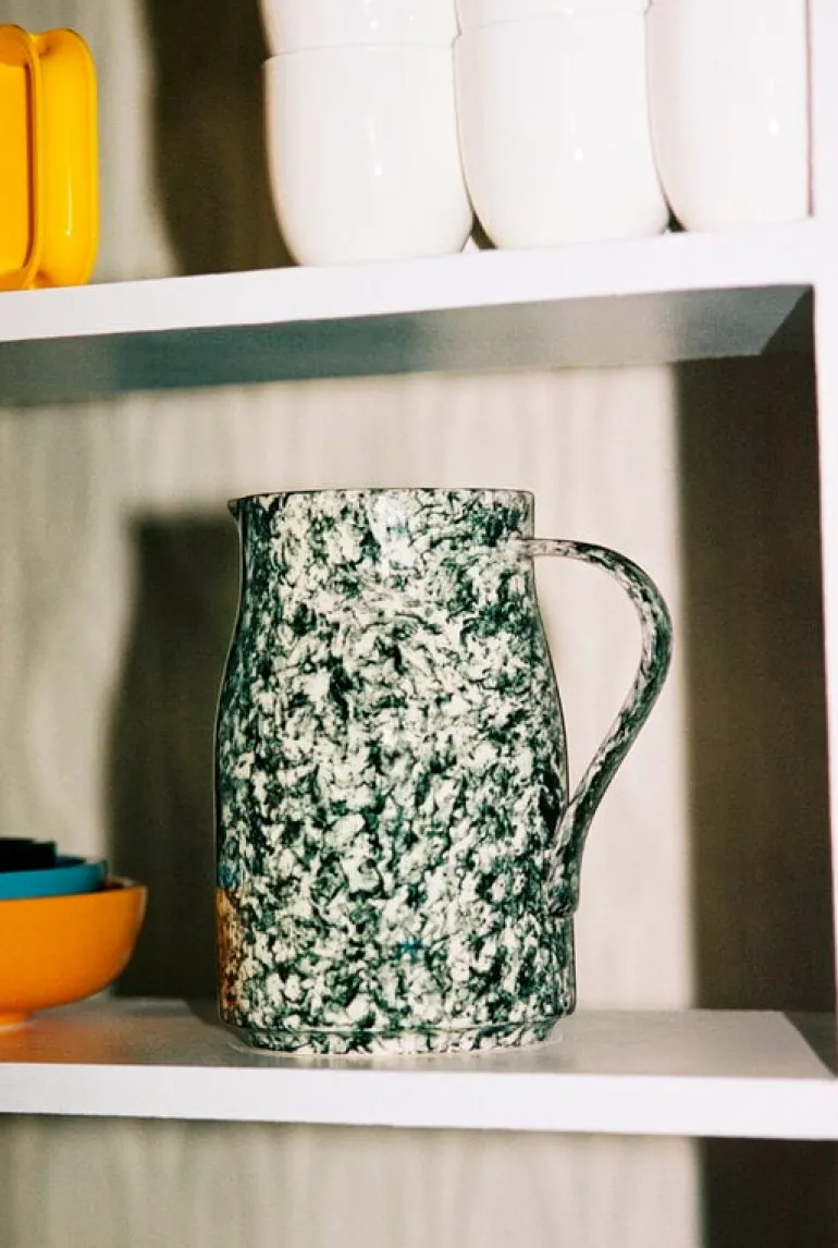 HAY Sobremesa jug, green