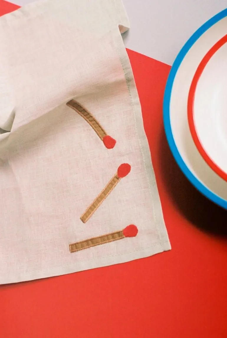 HAY Sobremesa plate, 2 pcs, 24,5 cm, green - sand