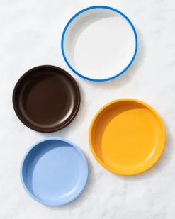 HAY Sobremesa serving bowl, L, white - blue