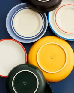 HAY Sobremesa serving bowl, L, white - blue