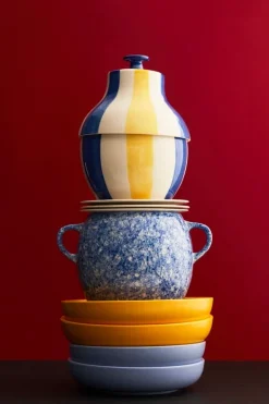 HAY Sobremesa serving bowl, M, light blue