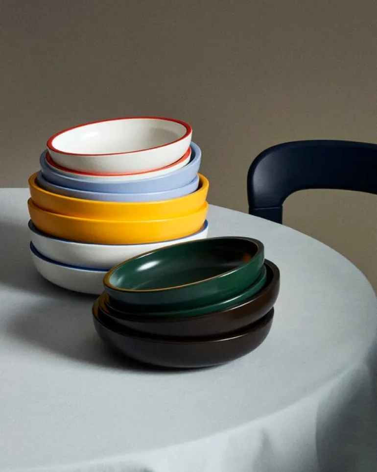 HAY Sobremesa serving bowl, L, yellow