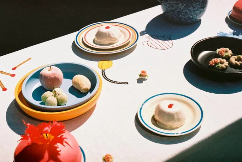 HAY Sobremesa serving bowl, L, yellow