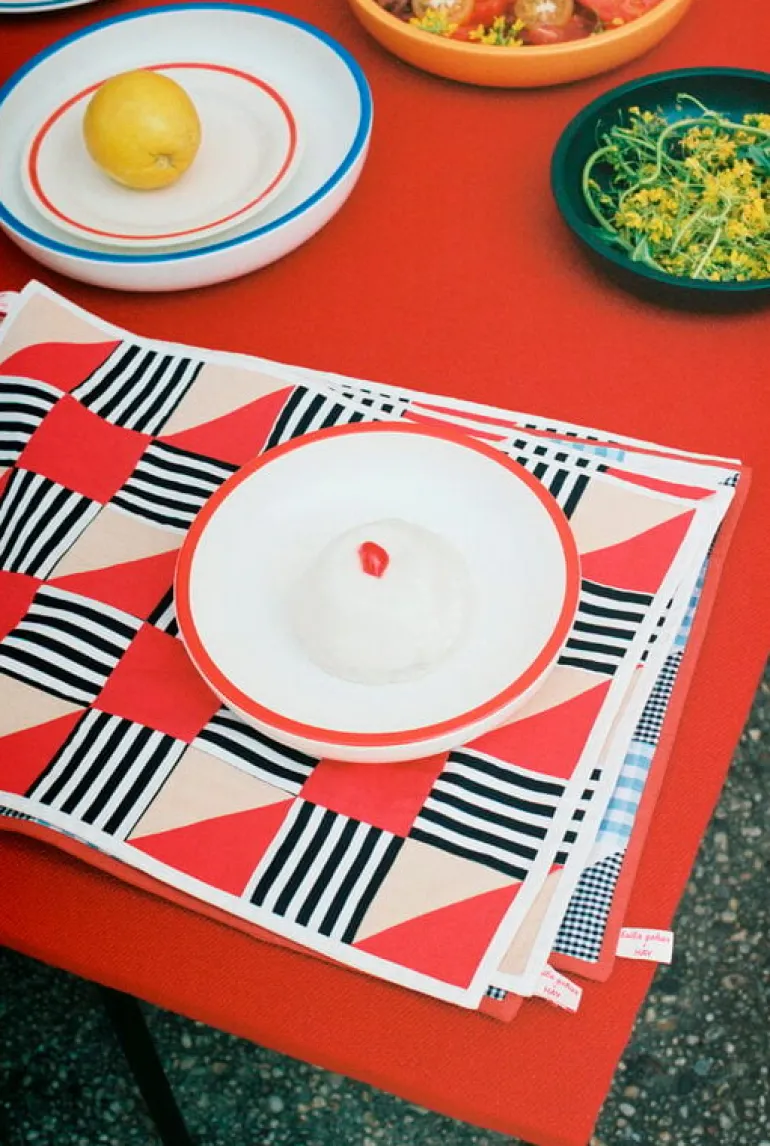 HAY Sobremesa serving bowl, L, yellow