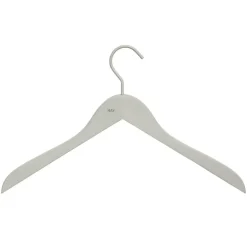 HAY Soft coat hanger slim, grey, 4 pcs