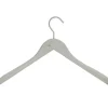 HAY Soft coat hanger wide, grey, 4 pcs