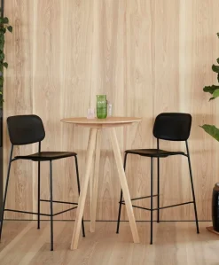 HAY Soft Edge 95 bar chair, 75 cm, black