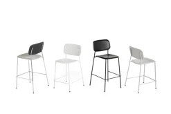 HAY Soft Edge 95 bar chair, 75 cm, black