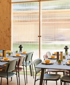 HAY Soft Edge 40 chair, black - dusty green