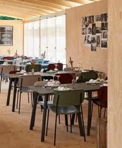 HAY Soft Edge 40 chair, black - dusty green