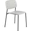 HAY Soft Edge 40 chair, black - soft grey