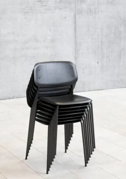 HAY Soft Edge 40 chair, black - soft black