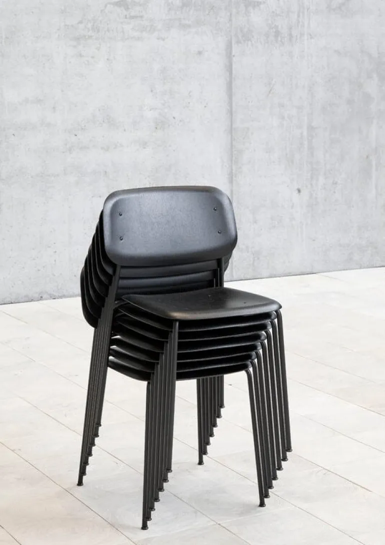 HAY Soft Edge 40 chair, black
