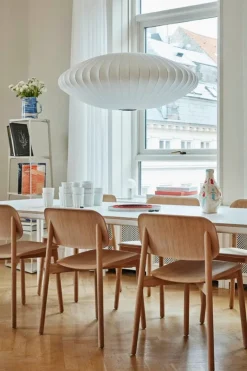 HAY Soft Edge 60 chair, lacquered oak