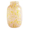 HAY Splash vase, 30 cm, light pink - yellow