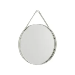 HAY Strap mirror, No 2, small, light grey