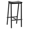HAY Taburete 8 bar stool, high, 75 cm, black - black oak