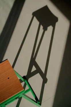 HAY Taburete 8 bar stool, high, 75 cm, soft jade - lacquered oak