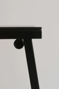 HAY Taburete 8 bar stool, low, 65 cm, black - black oak