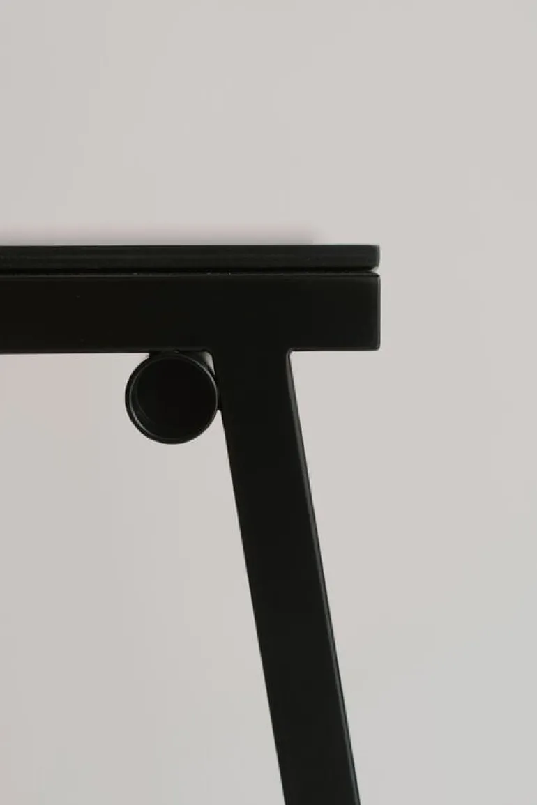 HAY Taburete 8 bar stool, low, 65 cm, black - black oak