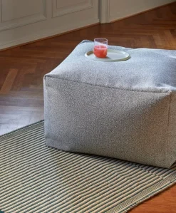 HAY Tapis rug, black - green