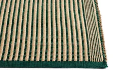 HAY Tapis rug, black - green