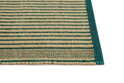 HAY Tapis rug, black - green