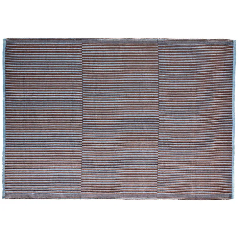 HAY Tapis rug, chestnut - blue
