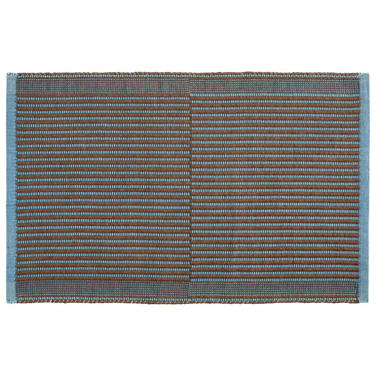 HAY Tapis rug, chestnut - blue