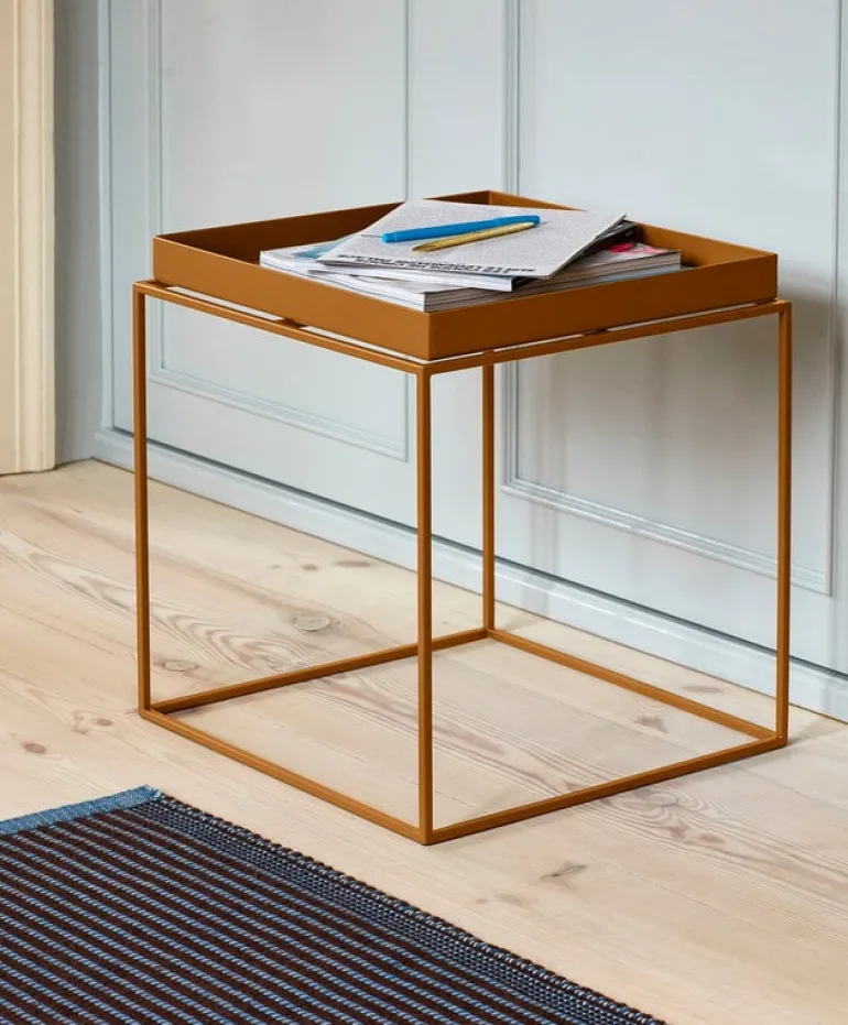 HAY Tapis rug, chestnut - blue