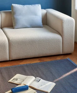 HAY Tapis rug, chestnut - blue