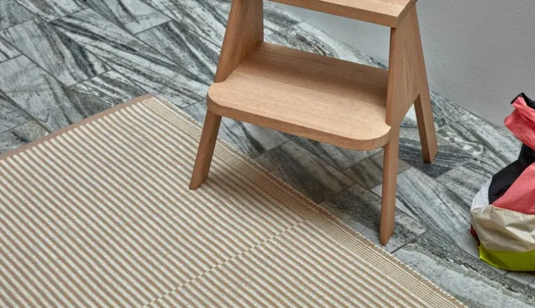 HAY Tapis rug, off white - lavender