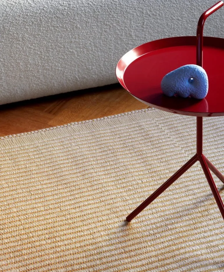 HAY Tapis rug, off white - lavender