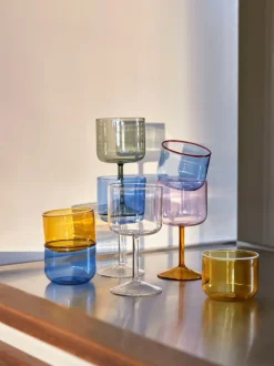 HAY Tint wineglass, 2 pcs, grey