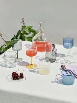 HAY Tint wineglass, 2 pcs, grey